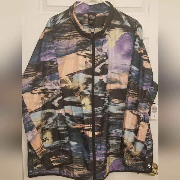 Sz 4 Torrid Happy Camper Active Zip Jacket - Picture 7 of 13